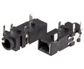 Złącze audio, Gniazdo, Prosty, 3.5 mm, Opakowanie 5 sztuk